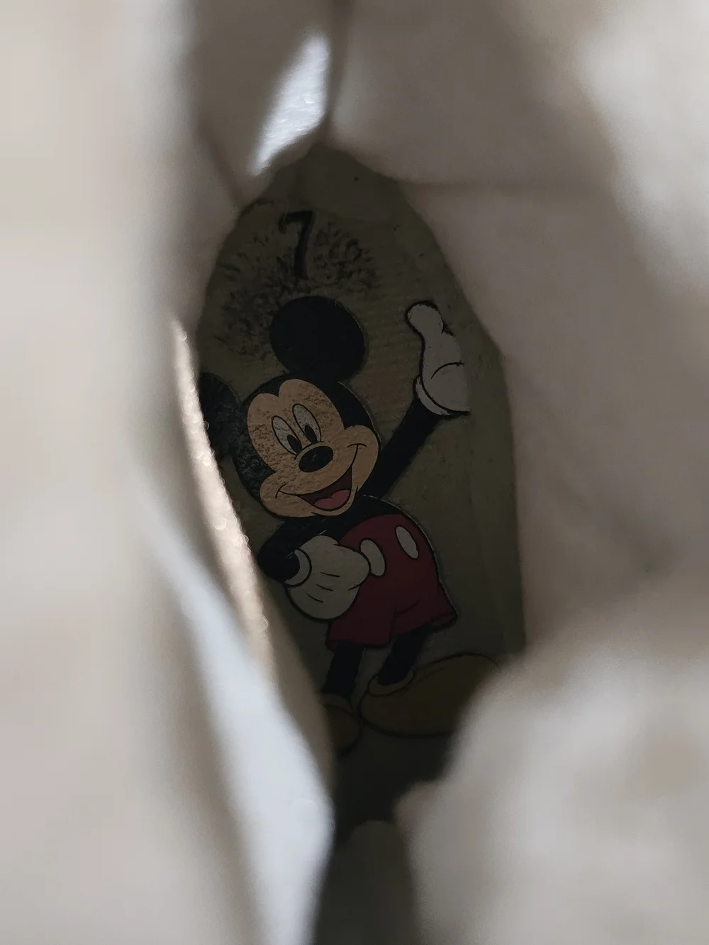 Mickey Mouse Snow Boots Size 7C Toddler Boots - light up